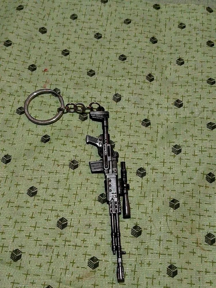 Gun Keychain