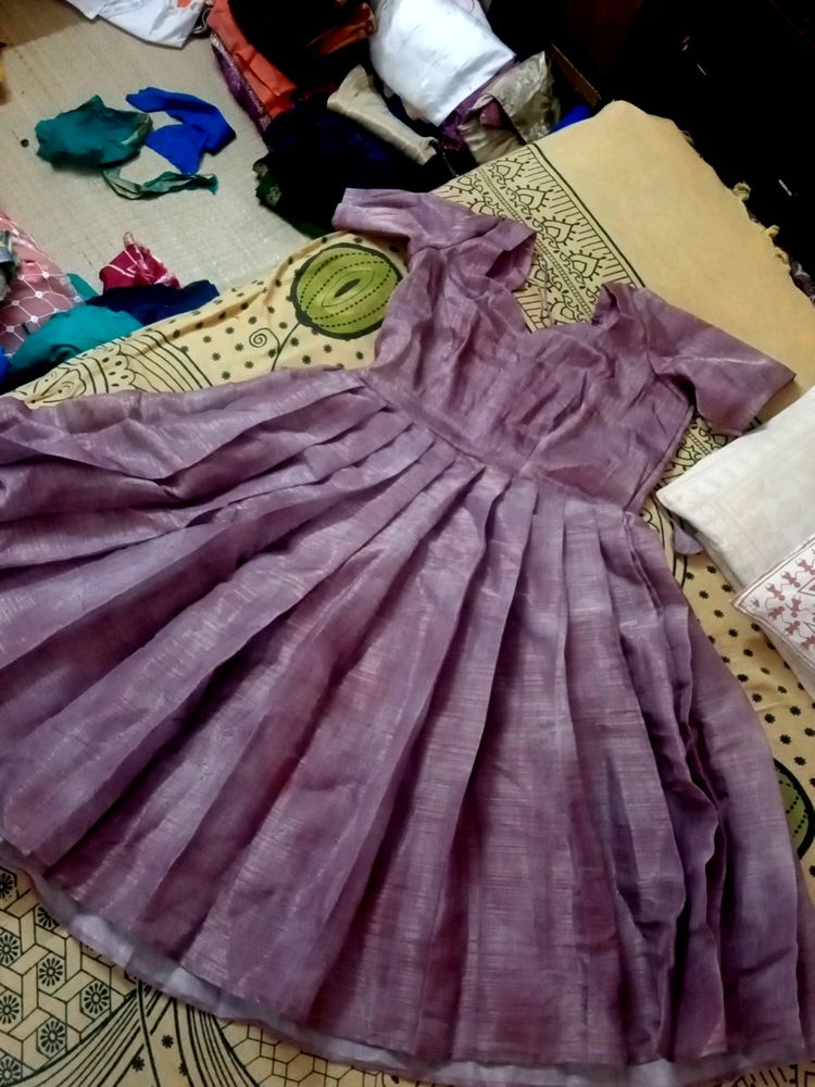 My New Home Stricked Long Gown