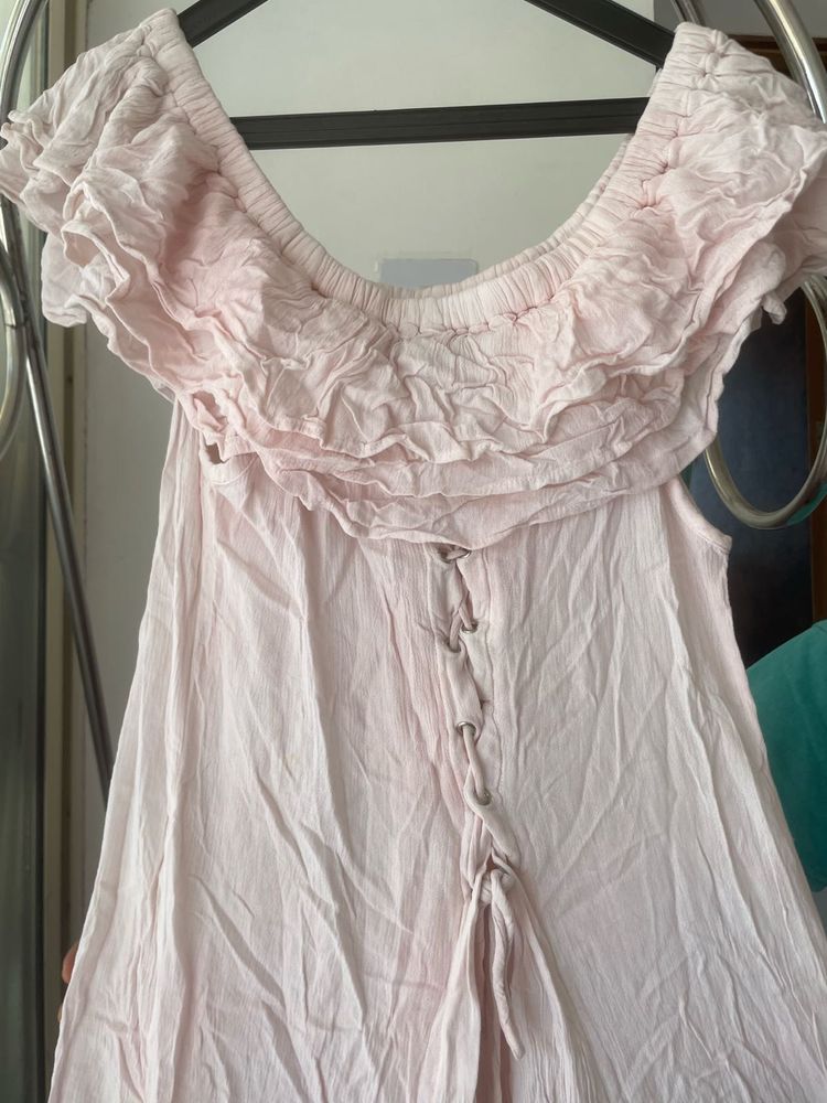 cute off shoulder dress