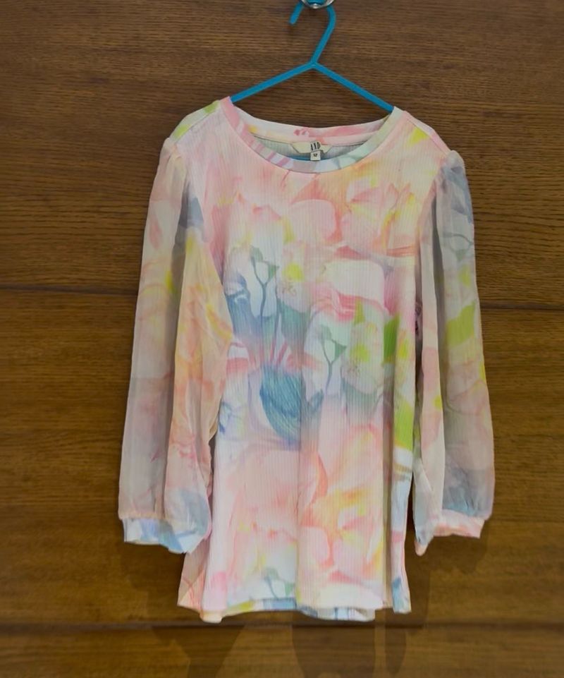 Girl’s Floral Top - by AND