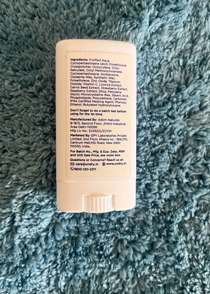 Sunscreen Stick