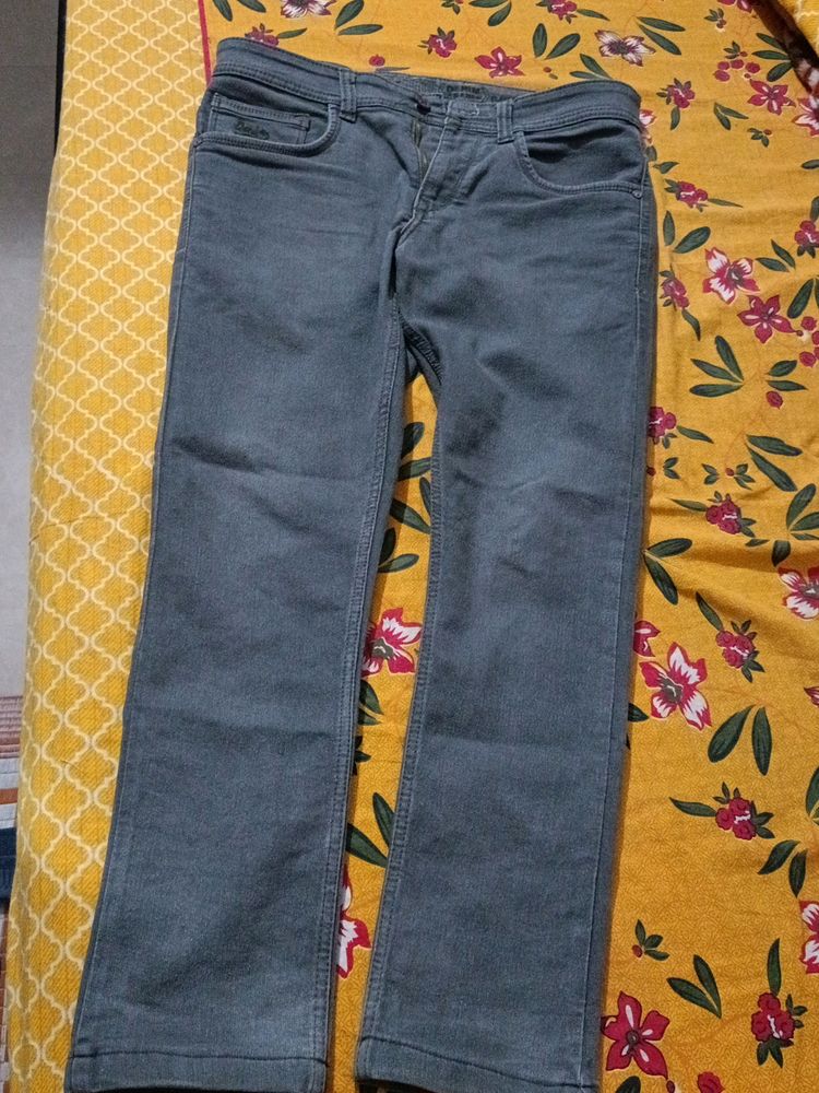 Men Jeans Grey 32 Size