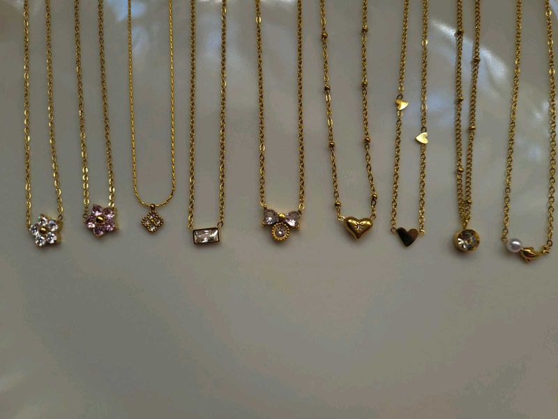 Minimal Anti Tarnish Necklace