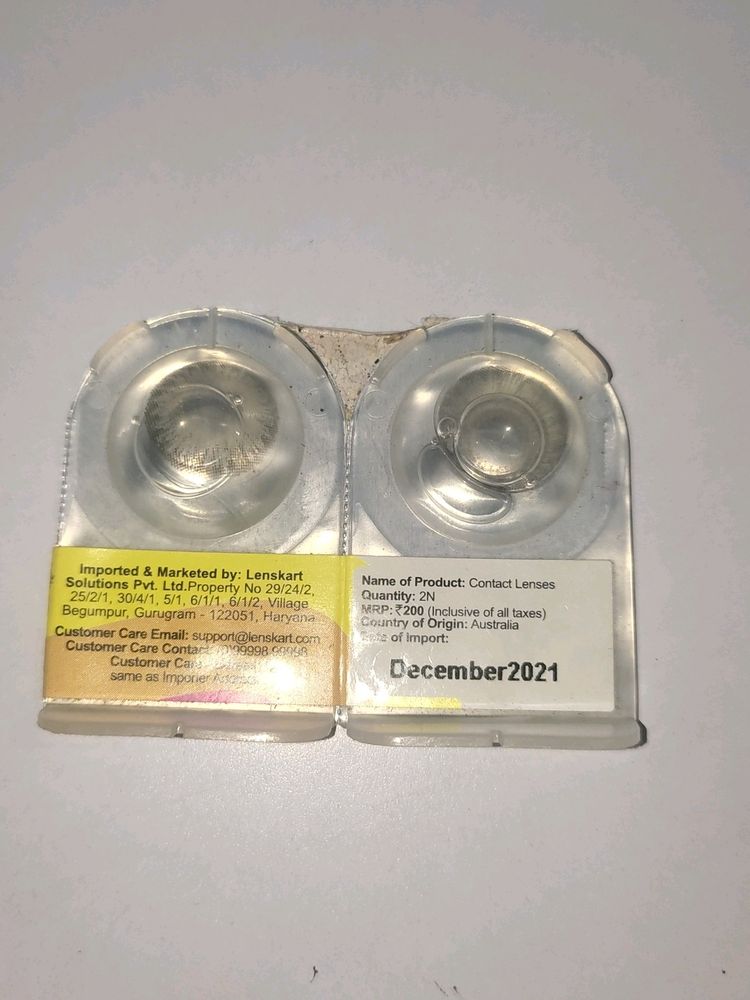 Spicy Gray Contact Lenses