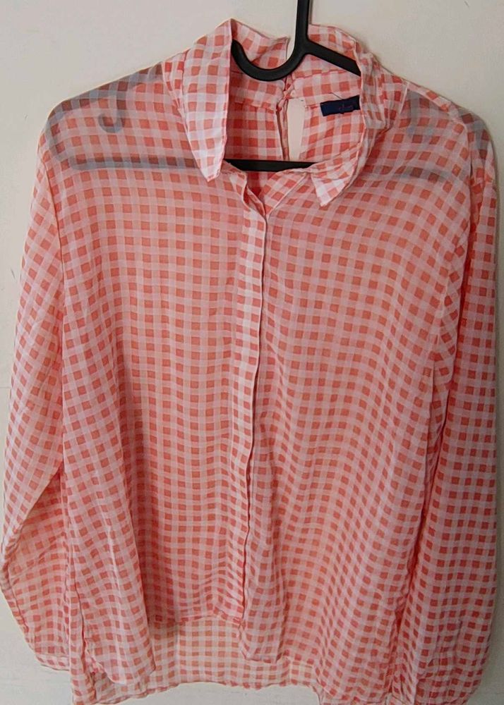 Cute Gingham Blouse