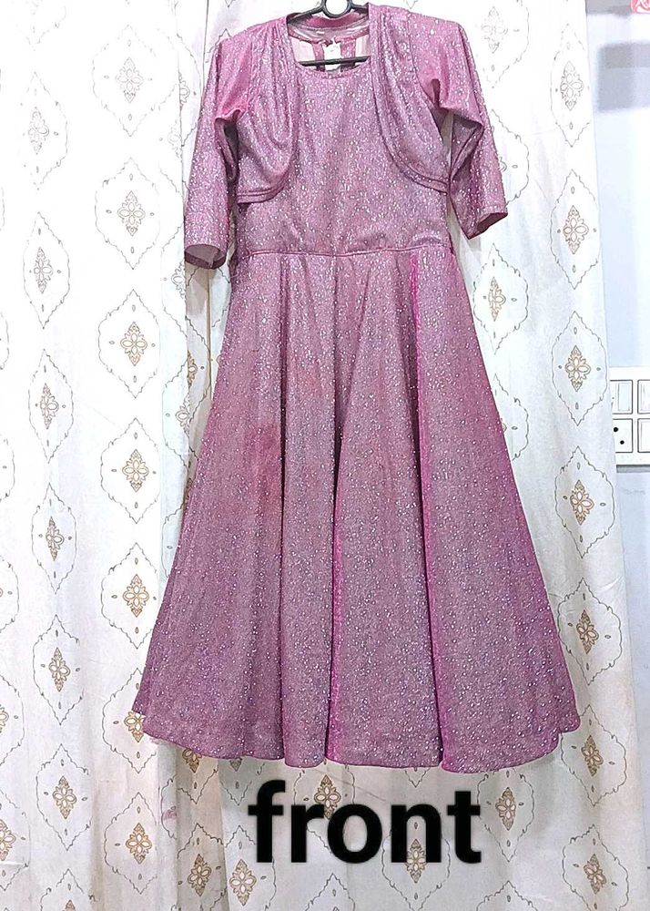 Shimmery Mauve Frock