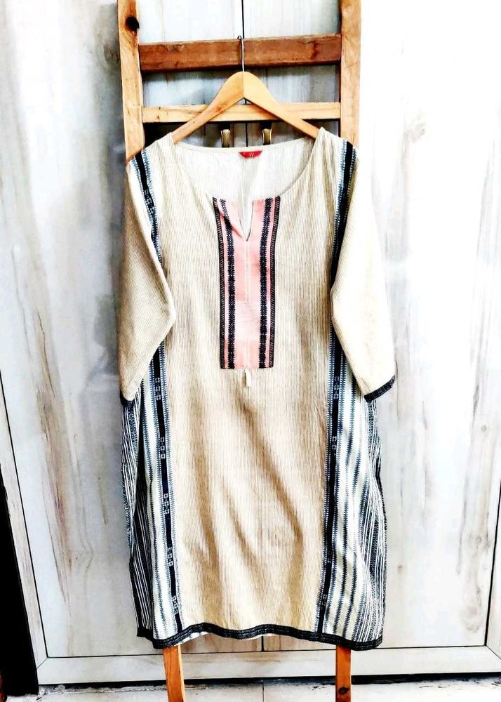 Branded &#34;W&#34; Cotton Kurti Bust Size-44