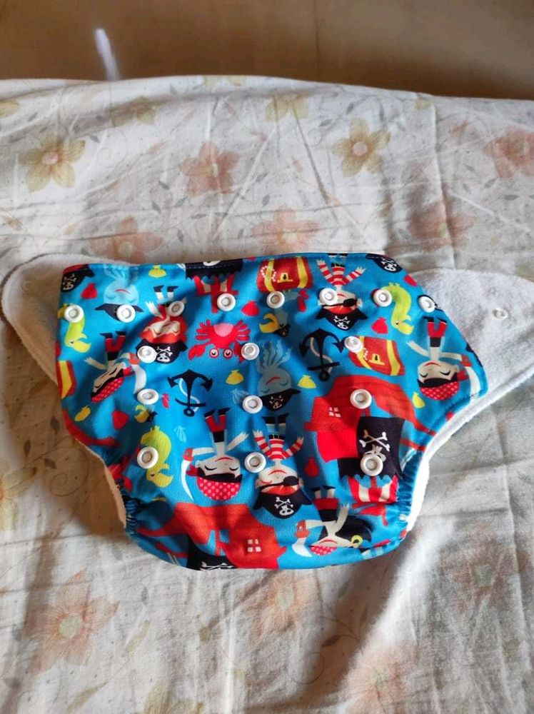 Super Bottom Re Usable Diaper With Pads