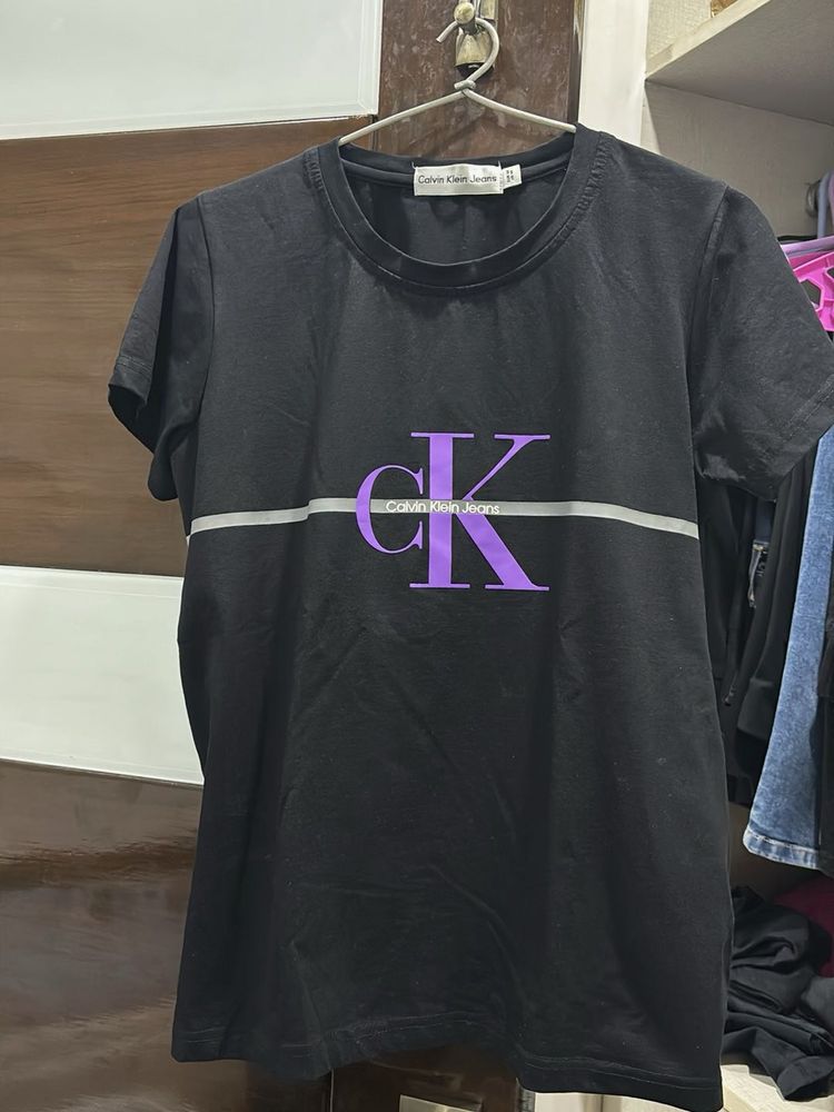 CK Black Graphic Tee