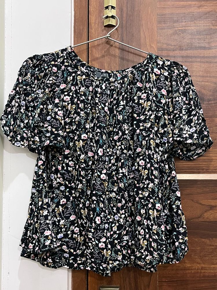 Floral Print Top