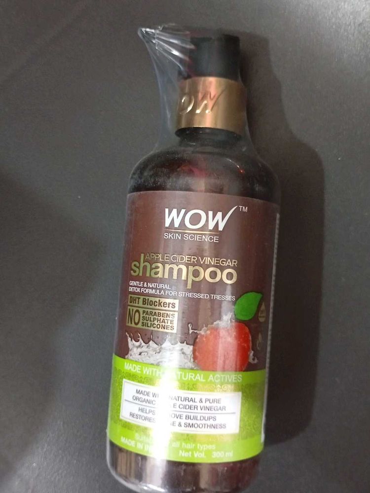 wow shampoo apple cider vineger
