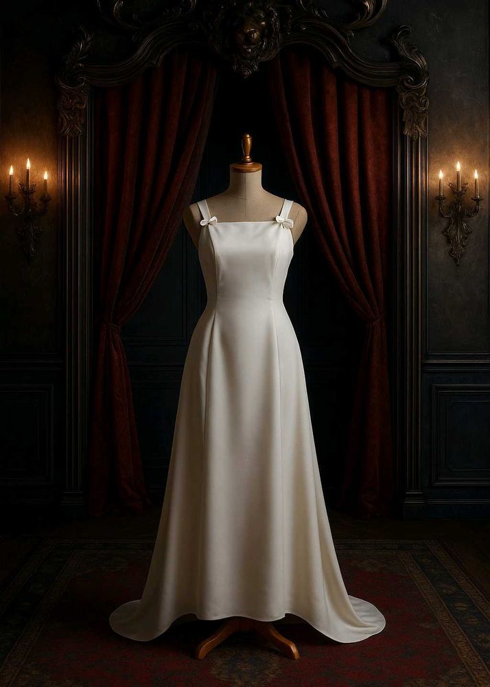 Elegant White Gown