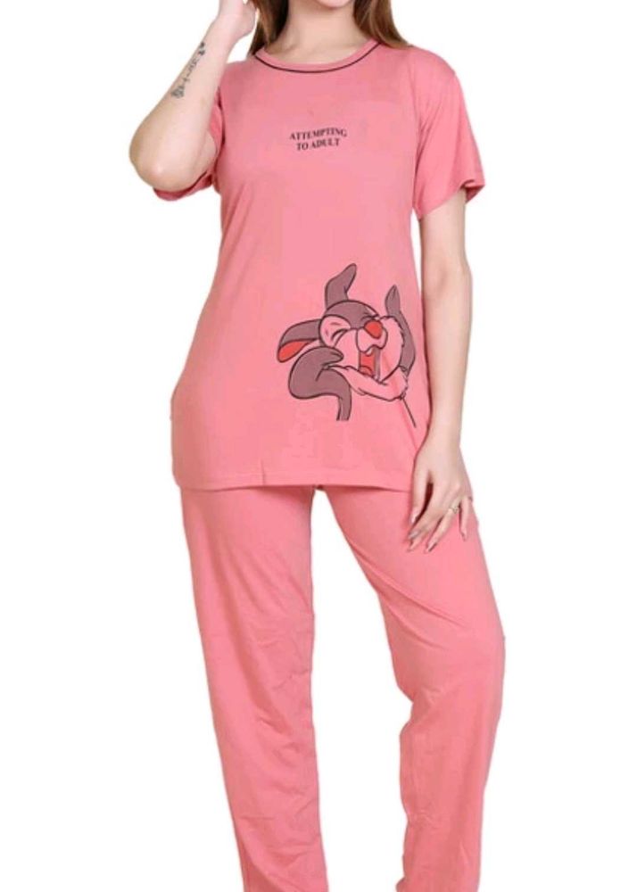 Cute Cartoon Pajama Set