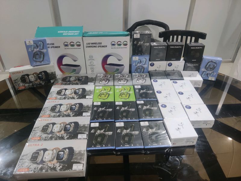 I Am Selling Earbuds Speaker And Watches