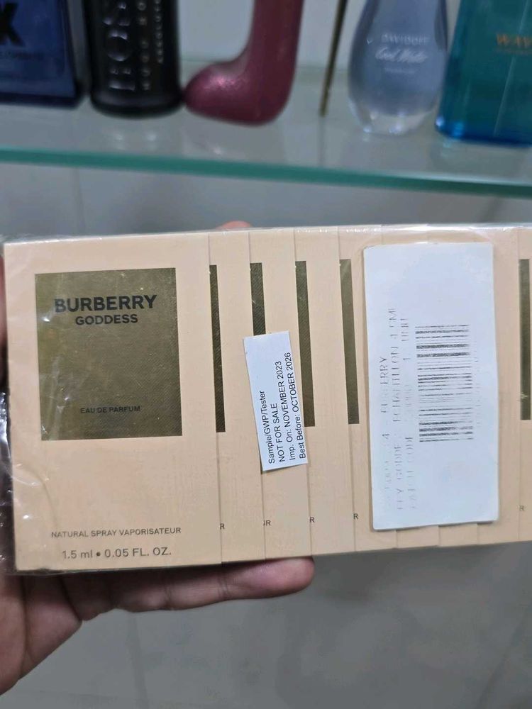 Burberry Goddess EDP Perfume VIALS 1.5ML x12 units