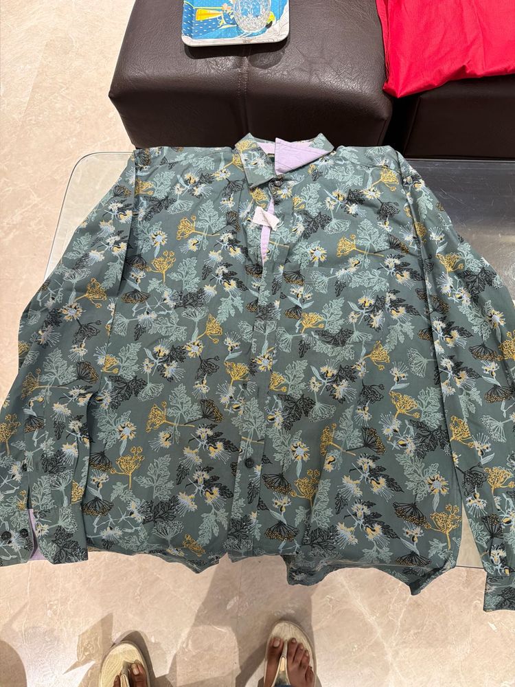 Patterned Casual Shirt