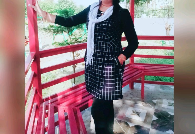 black winter top