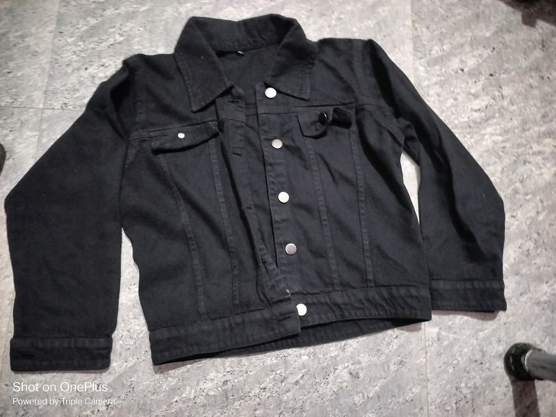 Black Denim Jacket