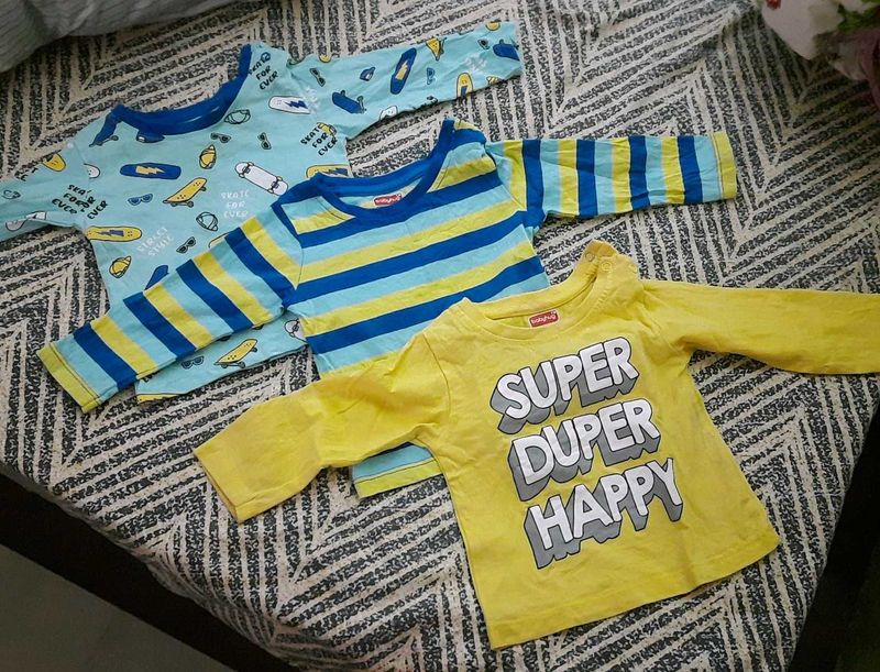 Babyhug 3 Tshirt Combo