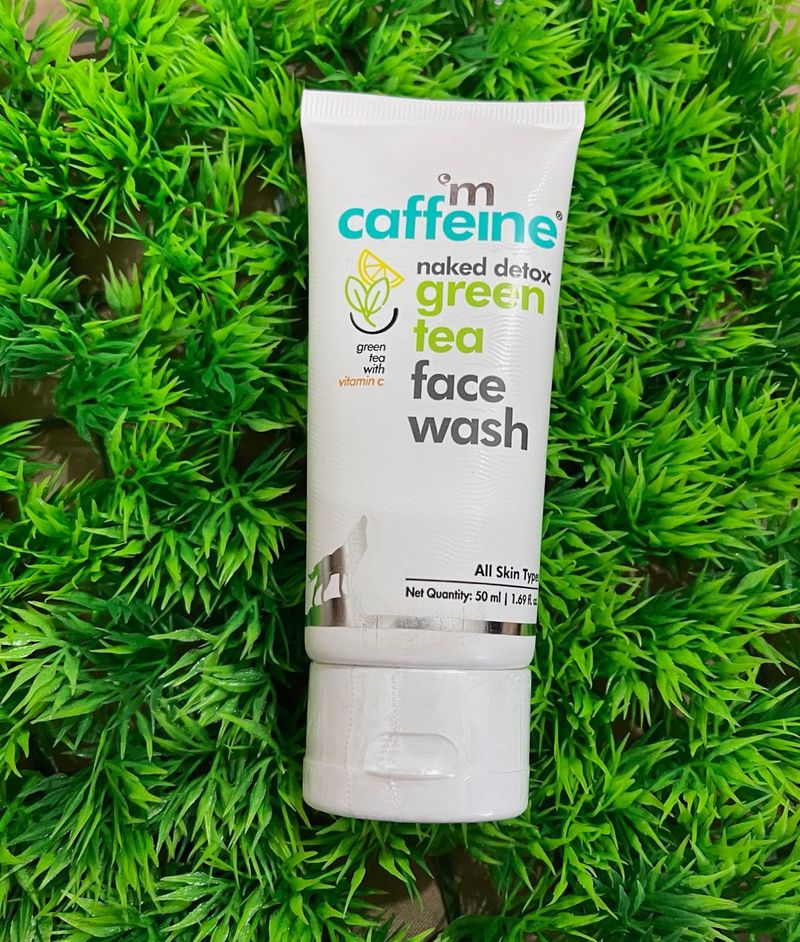 MCaffeine Green Tea Face Wash with Vitamin C