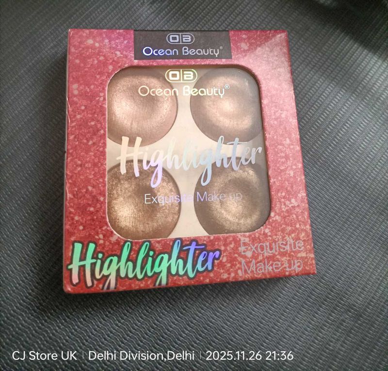 Ocean Beauty Highlighter Brick