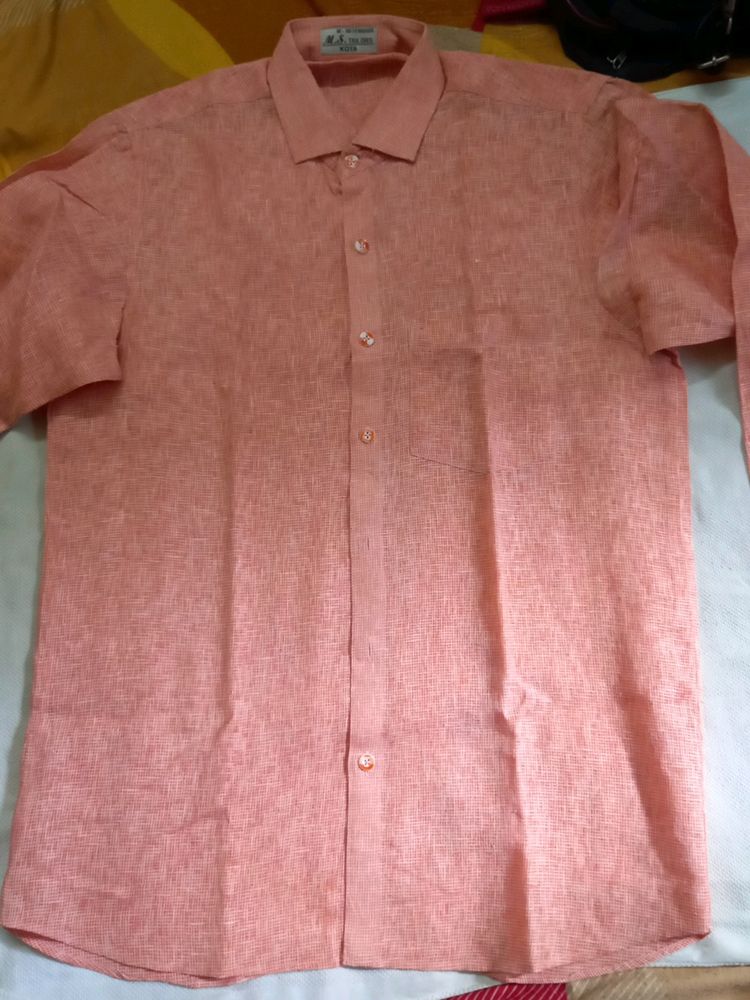TAILOR MADE NEW SHIRT LAVENDER PLUS PINK.