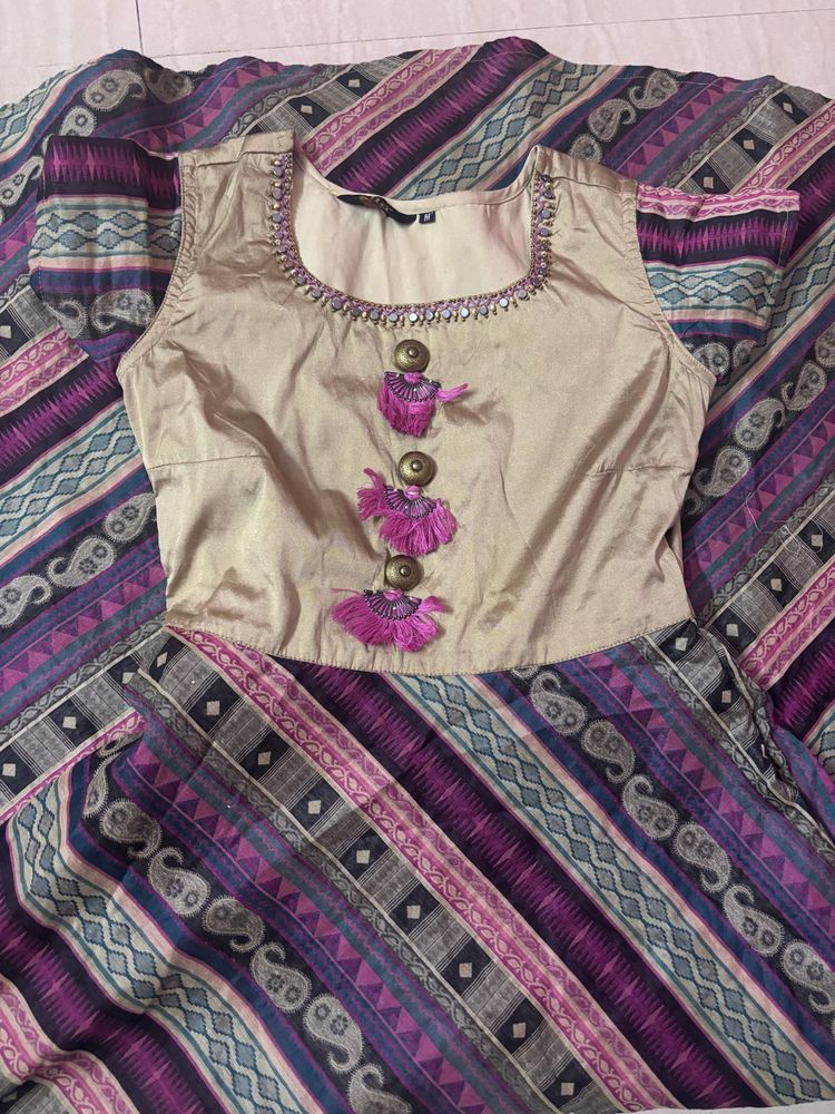 Ethnic Top and Skirt Set