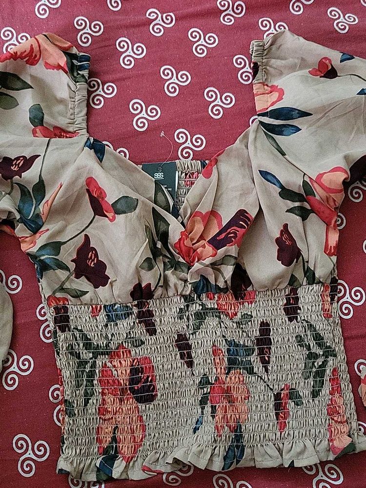 A Cute Floral Top