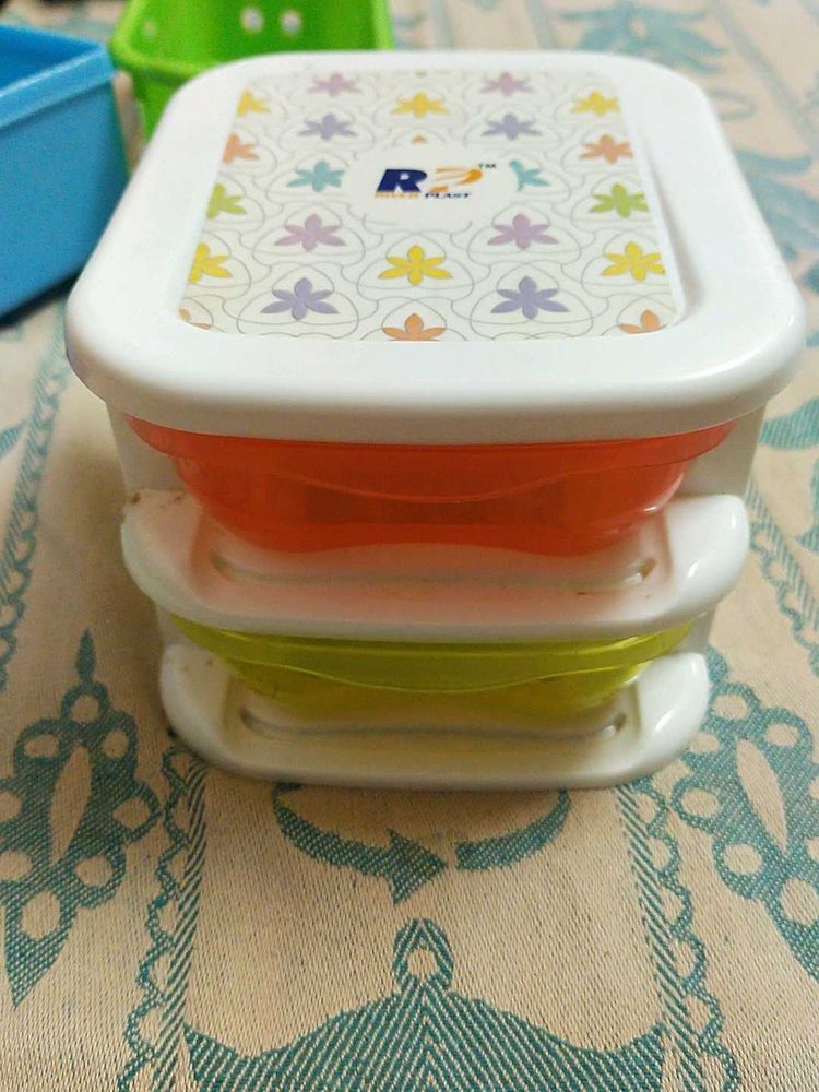 Colorful Food Storage Containers