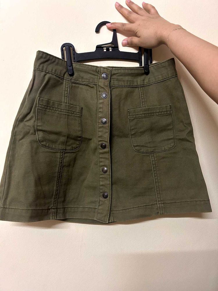 Denim Skirt