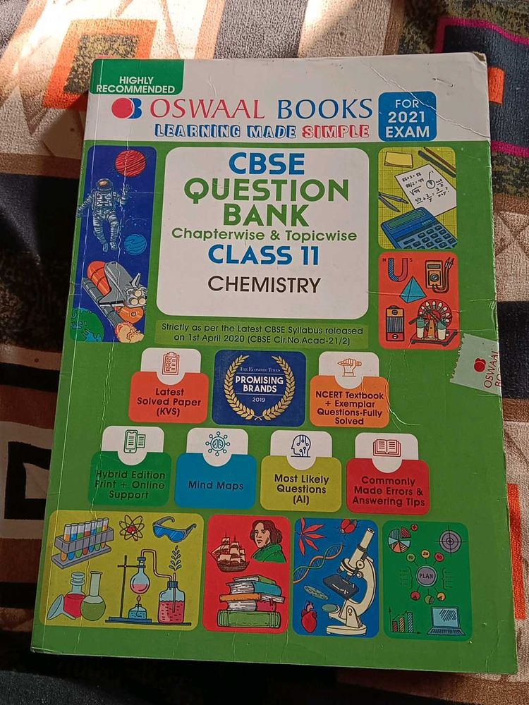 Class 11 Chemistry Handbooks With Question Bank