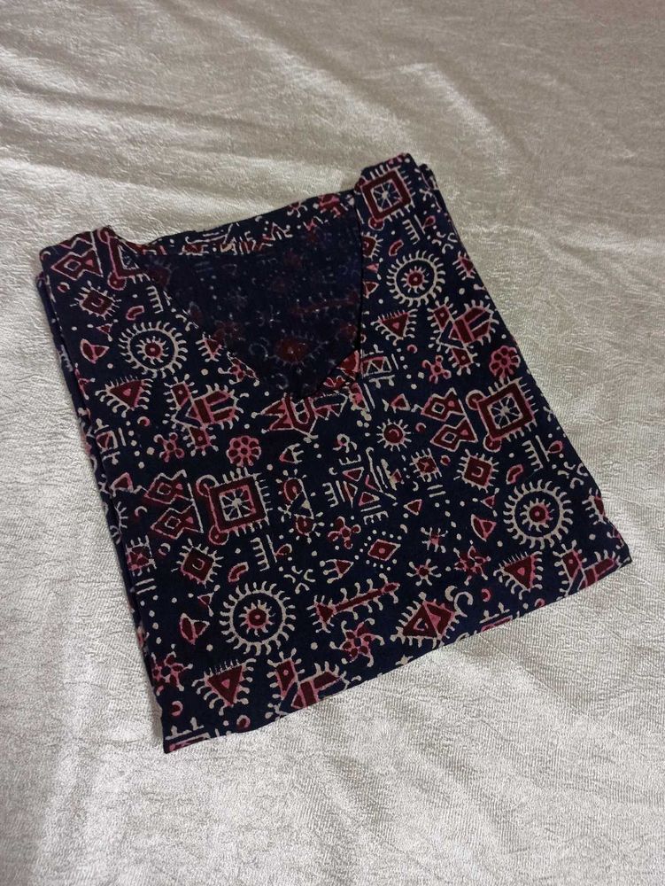 Ethnic Print Kurta Top