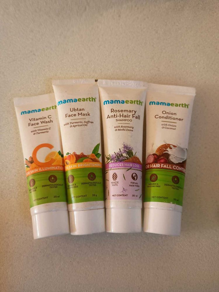 Mamaearth pack of 4 products