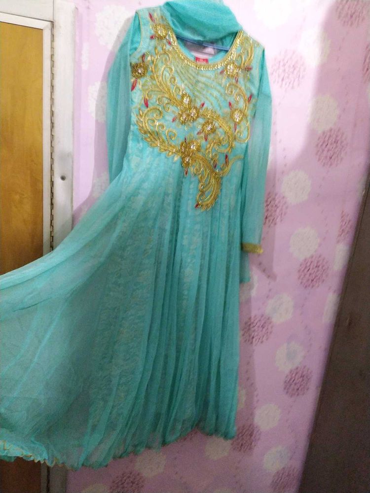 womens fancy gown for party wear