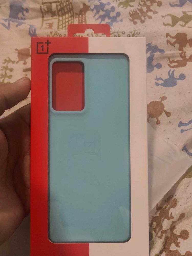 OnePlus Nord CE2 Sandstone Bumper Case Blue