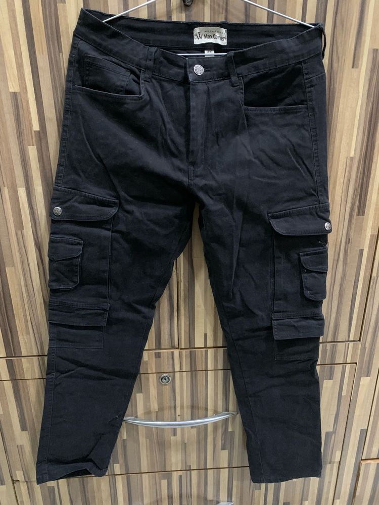 Black Cargo Pants