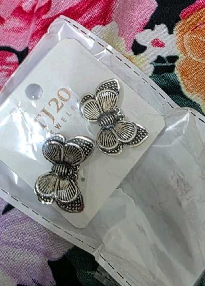 Butterfly Charm Earrings