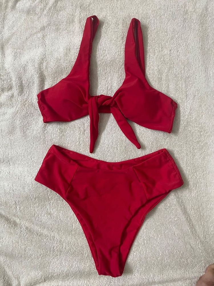 Red Bikini Set