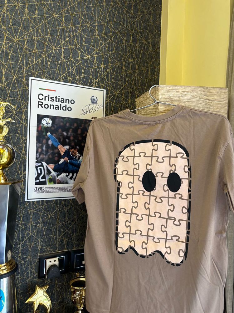 Puzzle Ghost Graphic Tee