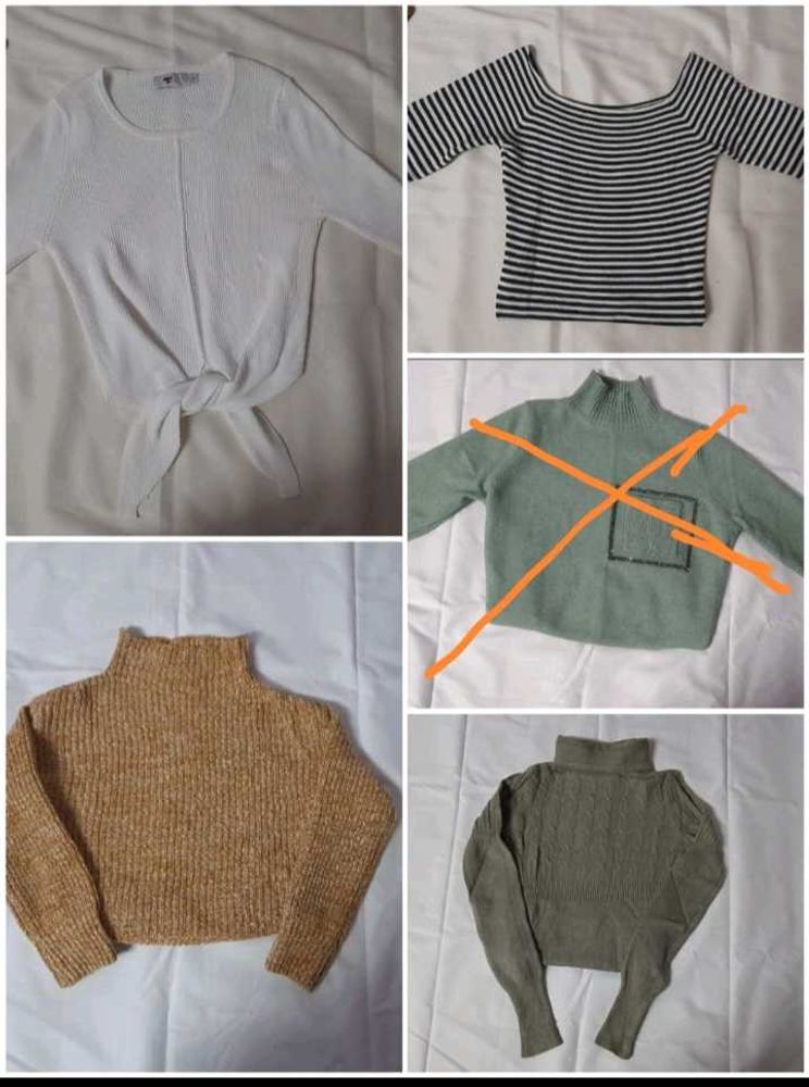 Combo Of 4 Winter Tops