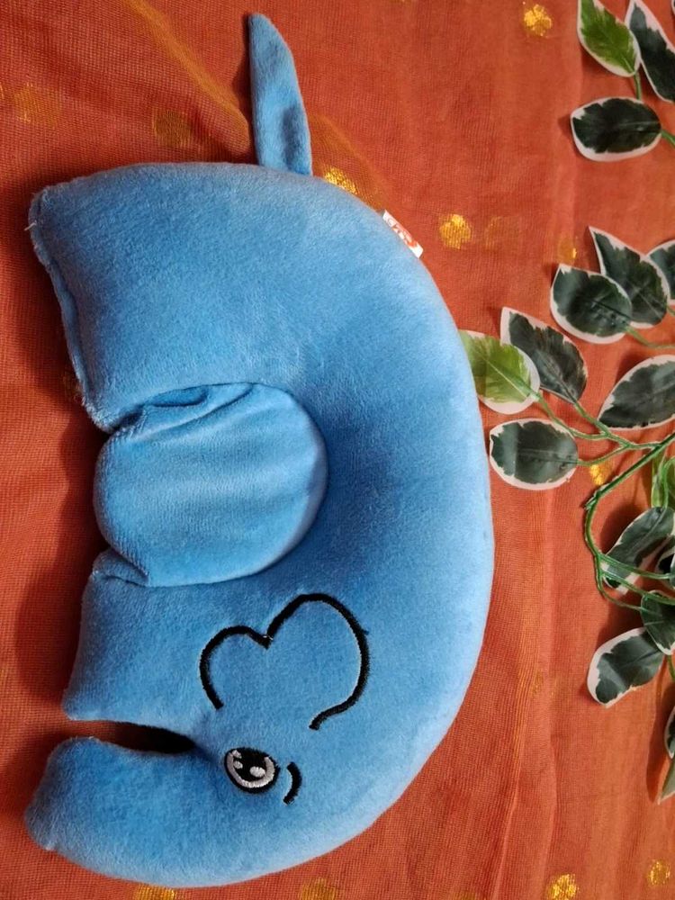 Baby Elephant Mustard Pillow