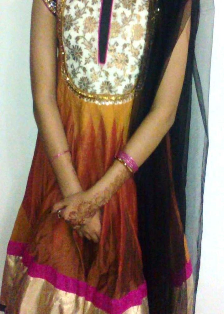 Party wear Kurti with dupatta for teenage girls