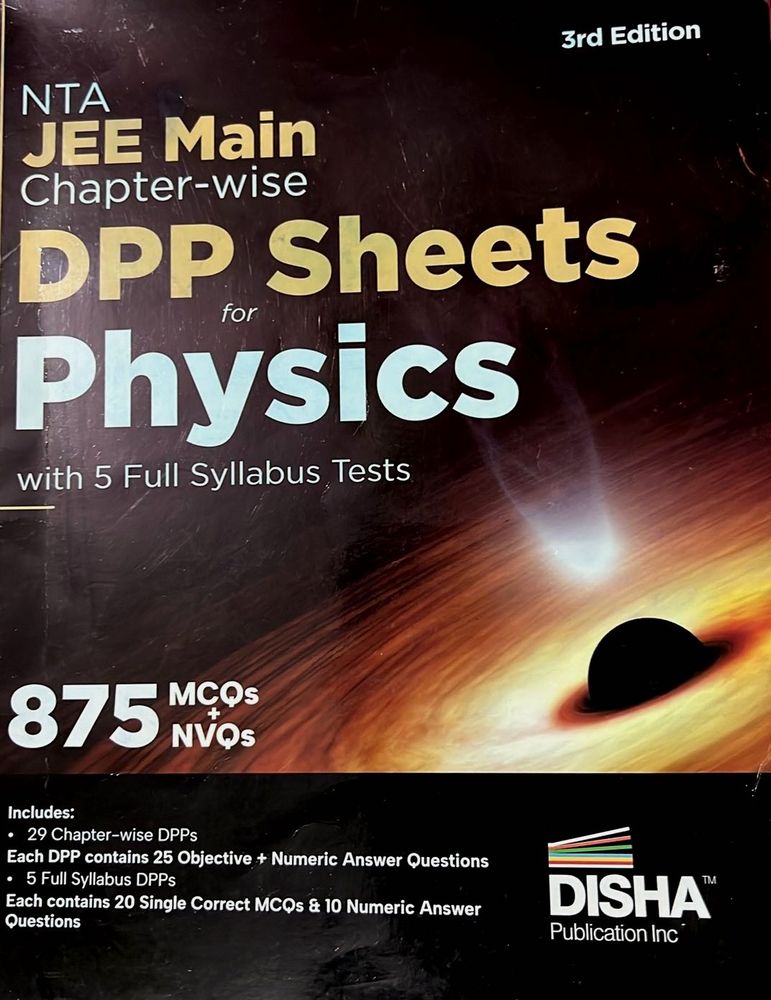JEE Main Physics DPP Sheets