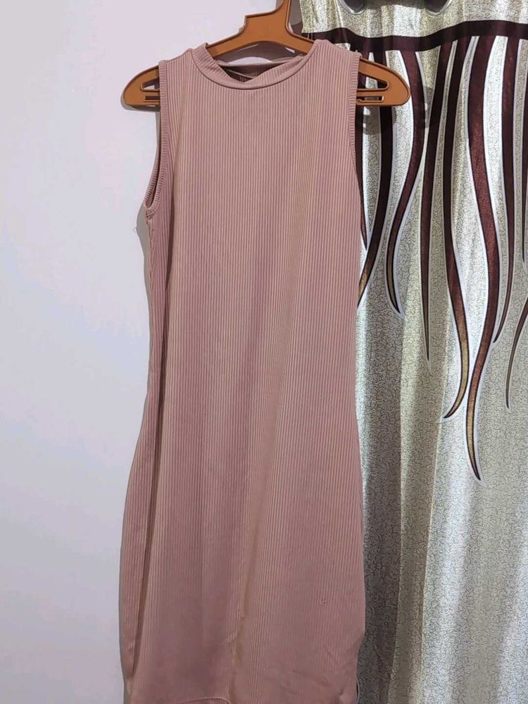 Ribbed Bodycon Mini Dress