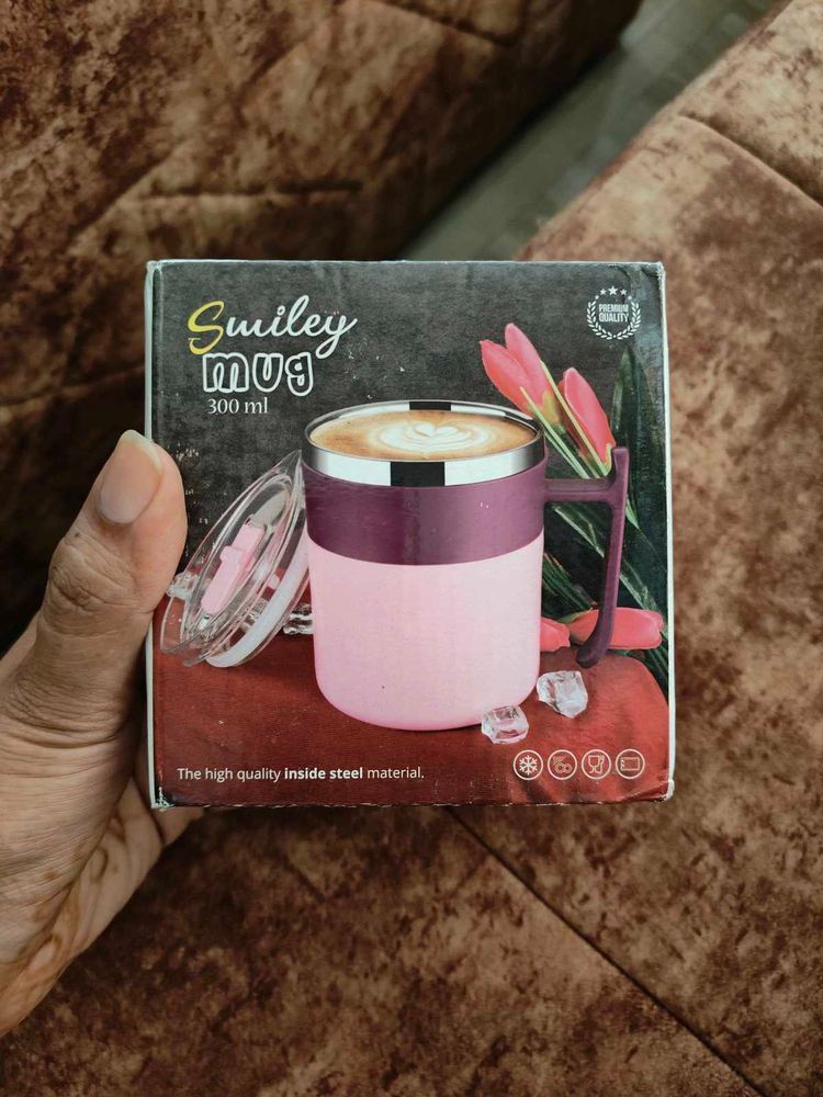 Coffee Mug With Insulated Lid