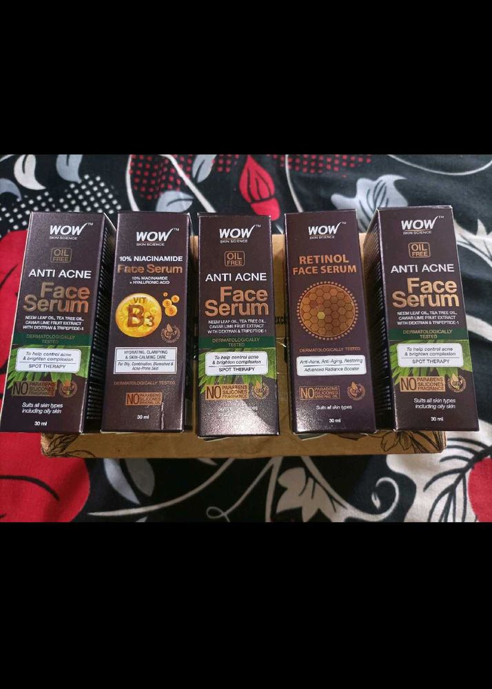 WOW Skin Science Face Serum Bundle