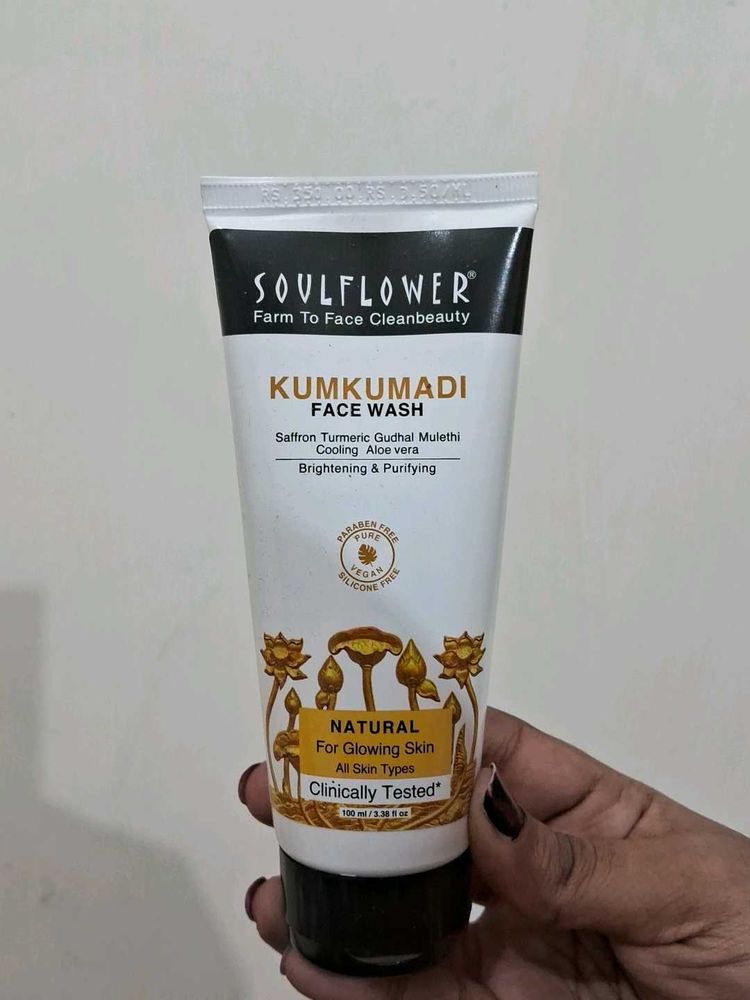 Soulflower Kumkumadi Face Wash