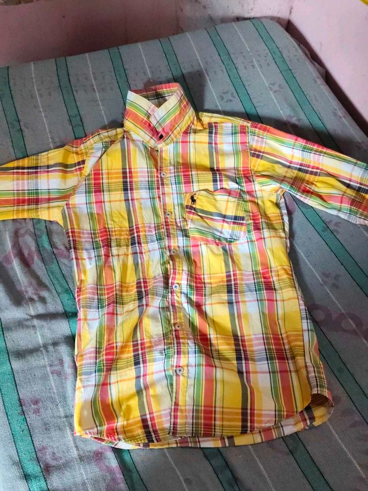 Colorful Plaid Shirt