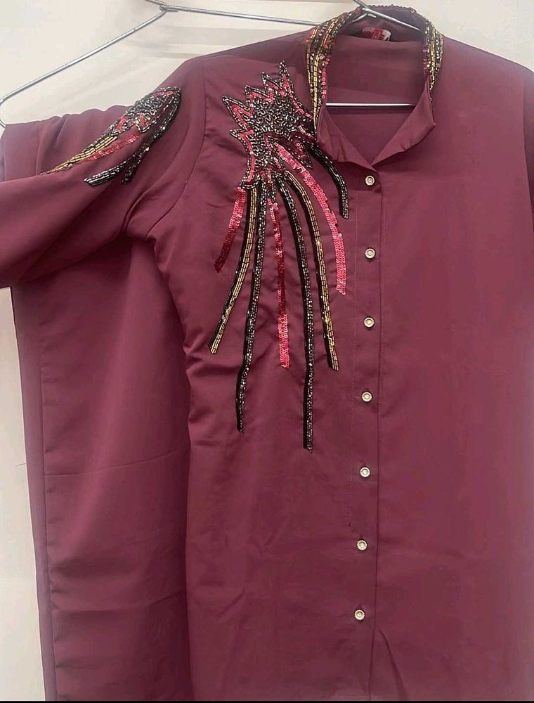 Embellished co-ord set