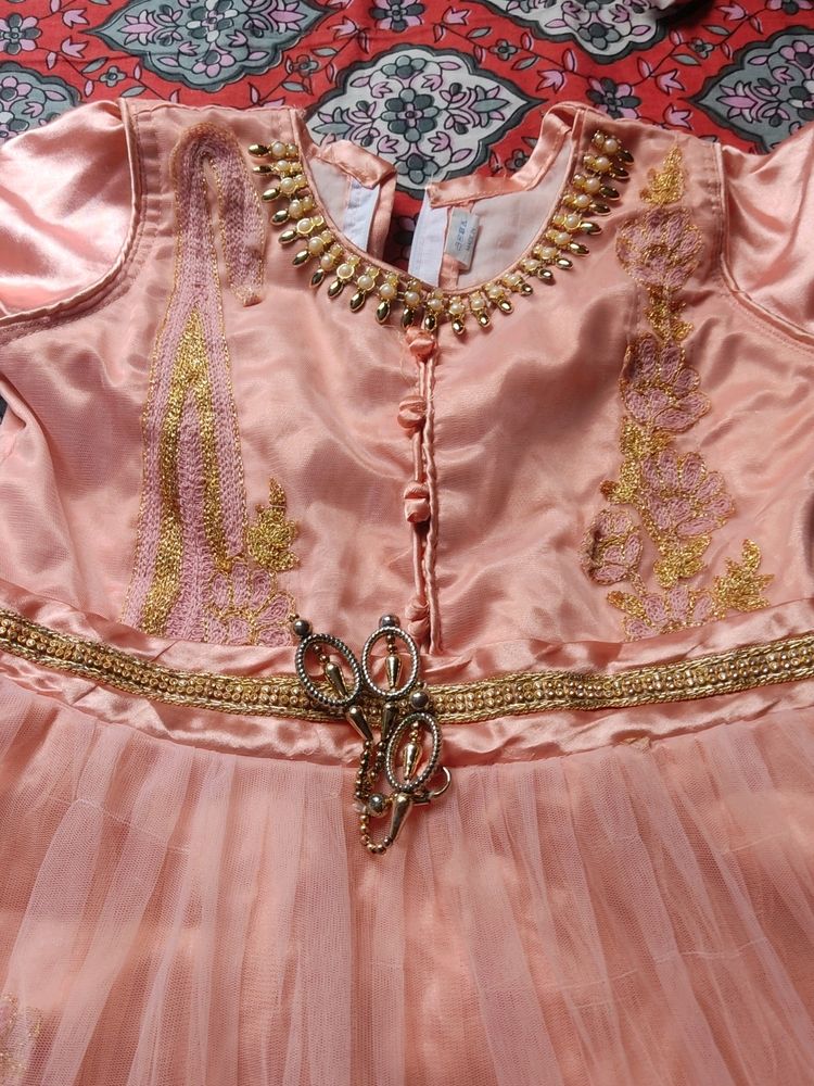 36 Inches Flared One Time Used Gown